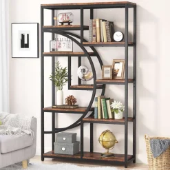 Tribesigns Bookcases & Bookshelves|Bookcases & Bookshelves*Freestanding Bookshelf, 68.9