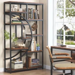 Tribesigns Bookcases & Bookshelves|Bookcases & Bookshelves*Freestanding Bookshelf, 68.9