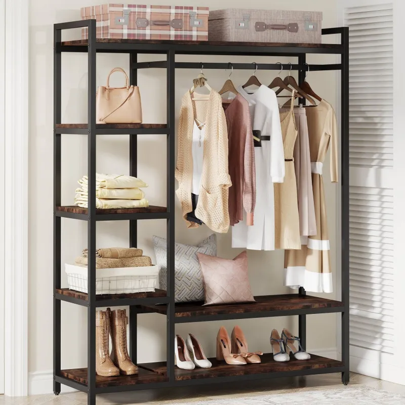 Tribesigns Closet Organizers|Clothes & Garment Racks*Freestanding Closet Organizer, Portable Garment Rack