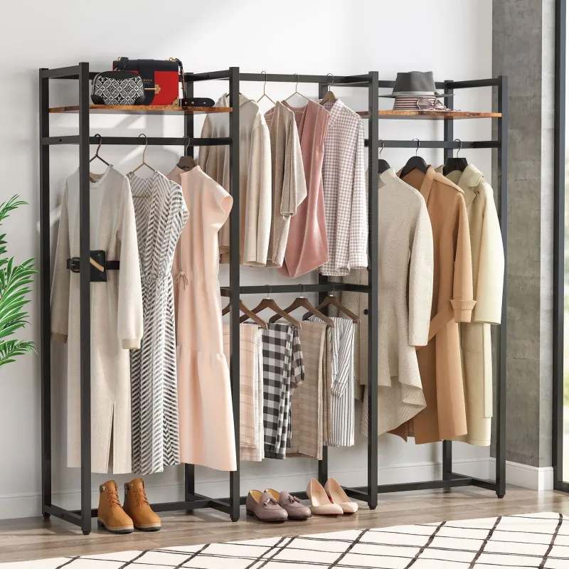 Tribesigns Closet Organizers|Clothes & Garment Racks*Freestanding Closet Organizer, Large Garment Clothes Rack