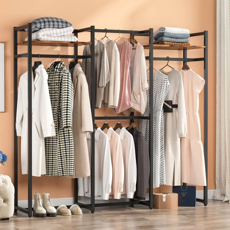 Tribesigns Closet Organizers|Clothes & Garment Racks*Freestanding Closet Organizer, Large Garment Clothes Rack