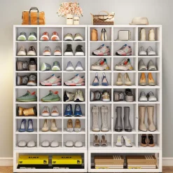 Tribesigns Shoe Racks & Cabinets|Shoe Racks & Cabinets*Freestanding Shoe Cabinet, 8 - Tier Shoe Storage Rack with 24 Cubbies