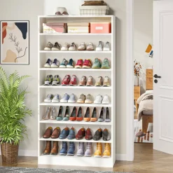 Tribesigns Shoe Racks & Cabinets|Shoe Racks & Cabinets*Freestanding Shoe Cabinet, 9 - Tier 40 - 45 Pairs Shoe Storage Rack