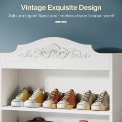 Tribesigns Shoe Racks & Cabinets|Shoe Racks & Cabinets*Freestanding Shoe Cabinet, 72.8