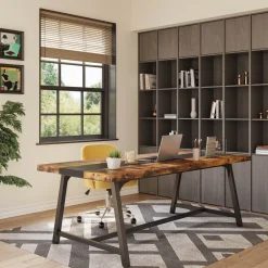 Tribesigns Desks*6FT Conference Table, 70.8” Executive Desk Office Computer Meeting Table