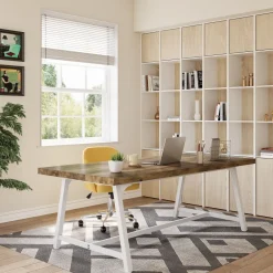 Tribesigns Desks*6FT Conference Table, 70.8” Executive Desk Office Computer Meeting Table