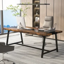 Tribesigns Desks*6FT Conference Table, 70.8” Executive Desk Office Computer Meeting Table