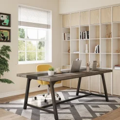 Tribesigns Desks*6FT Conference Table, 70.8” Executive Desk Office Computer Meeting Table