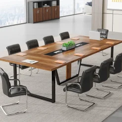 Tribesigns Desks*8FT Conference Table, 94.49