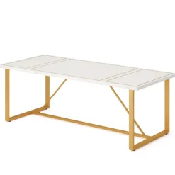 Tribesigns Desks*6FT Conference Table, 70.9’’ Modern Large Executive Computer Desk