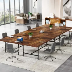 Tribesigns Desks*6FT Conference Table, 70.8