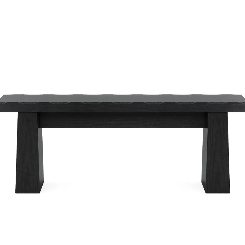 Tribesigns Benches*Full-frontal shot of 's Entryway Bench, Wooden Dining Table Bench End of Bed Bench.