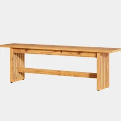 Tribesigns Benches*Hallway view of 59" 's Entry Bench, Farmhouse Kitchen Bench Bedroom Bed Bench.