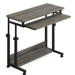 Tribesigns Desks*Height Adjustable Desk, Rolling Standing Desk Portable Desk