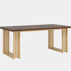 Tribesigns Desks*63-Inch Computer Desk, Rectangular Wood Executive Desk for Home Office