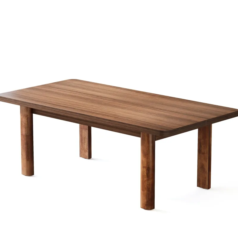Tribesigns Dining Tables*63-Inch Dining Table, Wood Farmhouse Kitchen Table for 4-6