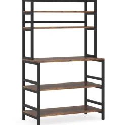 Tribesigns Baker's Racks|Baker's Racks*Industrial Kitchen Baker's Rack, 5-Tier Kitchen Utility Storage Shelf