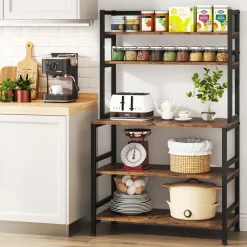Tribesigns Baker's Racks|Baker's Racks*Industrial Kitchen Baker's Rack, 5-Tier Kitchen Utility Storage Shelf