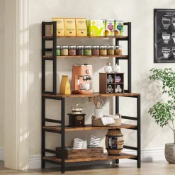 Tribesigns Baker's Racks|Baker's Racks*Industrial Kitchen Baker's Rack, 5-Tier Kitchen Utility Storage Shelf