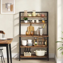 Tribesigns Baker's Racks|Baker's Racks*Industrial Kitchen Baker's Rack, 5-Tier Kitchen Utility Storage Shelf