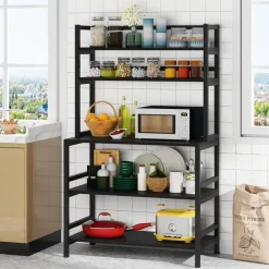 Tribesigns Baker's Racks|Baker's Racks*Kitchen Baker's Rack, 5-Tier Microwave Oven Stand with Hutch