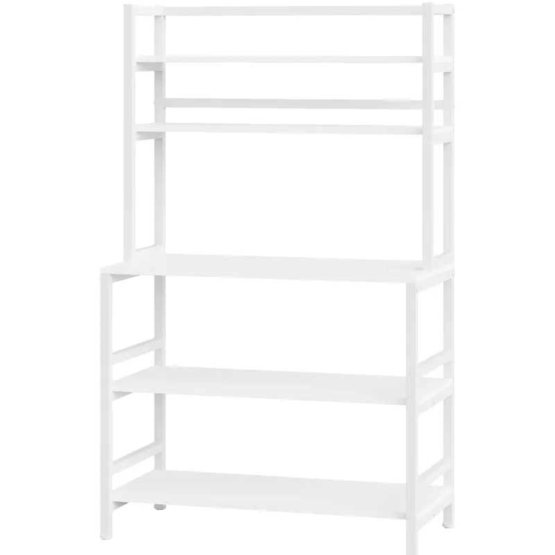 Tribesigns Baker's Racks|Baker's Racks*Kitchen Baker's Rack, 5-Tier Microwave Oven Stand with Hutch