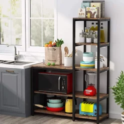 Tribesigns Baker's Racks|Baker's Racks*Kitchen Baker's Rack, 5-Tier Microwave Oven Stand Shelf