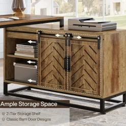 Tribesigns Desks*L - Shaped Executive Desk, 53