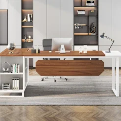 Tribesigns Desks*Large L - Shaped Desk, 70.87