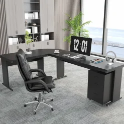 Tribesigns Desks*L-Shaped Desk, 83