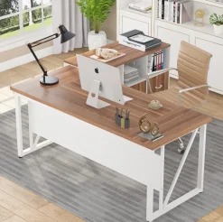 Tribesigns Desks*L-Shaped Desk, 55