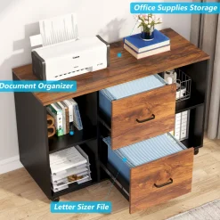 Tribesigns Desks*L-Shaped Desk, 55