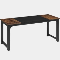 Tribesigns Desks*Modern Computer Desk, Industrial Style Desk Computer Workstation