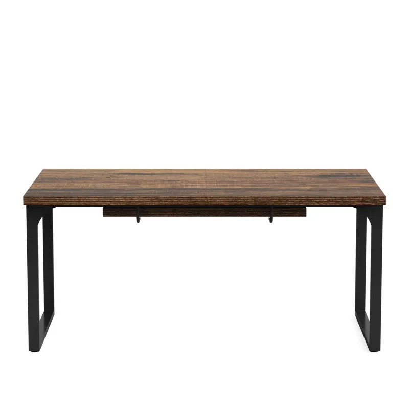 Tribesigns Dining Tables*Modern Dining Table, 63" - 78" Extendable Kitchen Table for 6 - 8