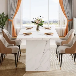 Tribesigns Dining Tables*Modern Dining Table, 63