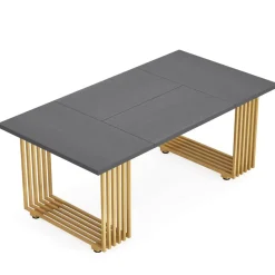 Tribesigns Dining Tables*Modern Dining Table, 70.8 Inches Kitchen Table for 6-8 People
