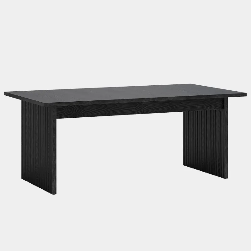 Tribesigns Dining Tables*Modern Dining Table, 63" Rectangular Kitchen Table for 6 People