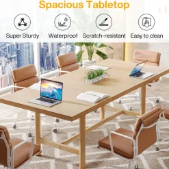 Tribesigns Desks*Modern Executive Desk, 63