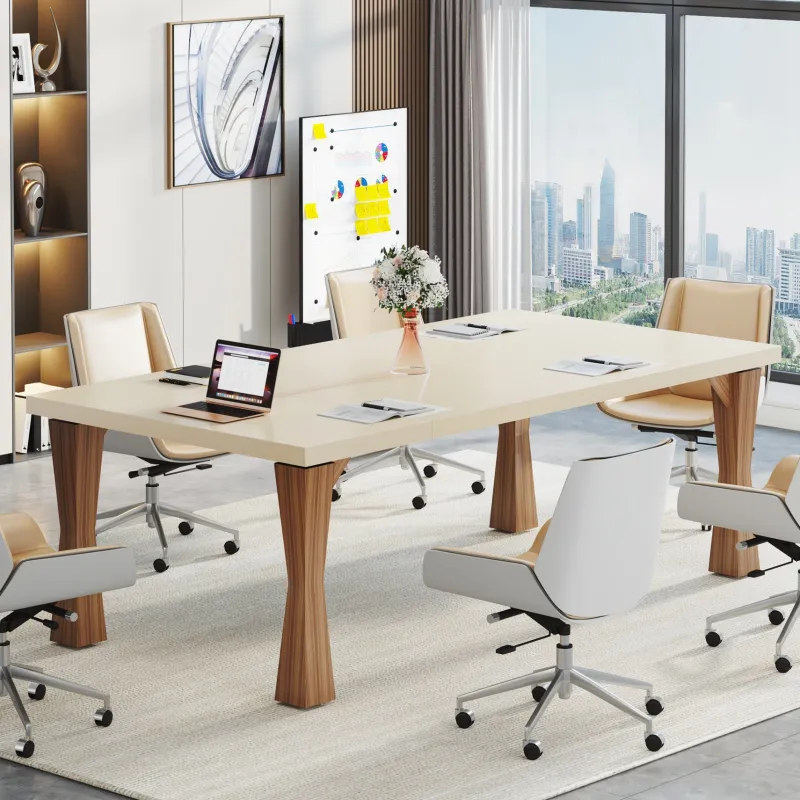 Tribesigns Desks*Modern Executive Desk, 71" Computer Desk Conference Table