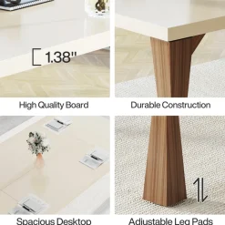 Tribesigns Desks*Modern Executive Desk, 71