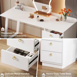 Tribesigns Makeup Vanities*Modern Makeup Vanity Desk, 55