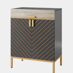 Tribesigns Sideboards & Buffets|Sideboards & Buffets*Modern Sideboard Buffet Kitchen Cabinet with Drawer & Removable Shelves