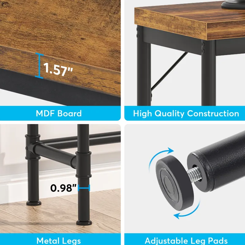 Tribesigns Console Tables|Console Tables*Narrow Console Table, 70.9" Extra Long Sofa Table Industrial Hallway Table