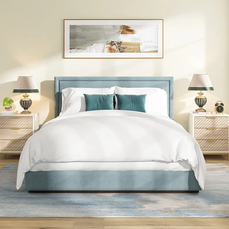 Tribesigns Nightstands*Nightstand, 3 Drawers Bedside End Table for Bedroom