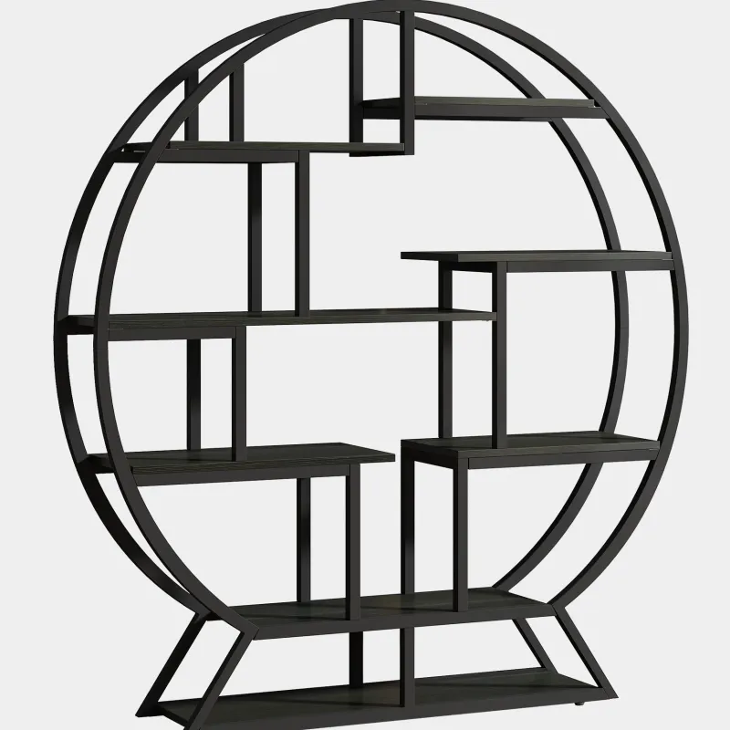 Tribesigns Plant Stands|Plant Stands*Plant Stand, 63" Round Flower Pot Plant Rack with 8 Shelves