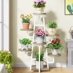 Tribesigns Plant Stands|Plant Stands*Plant Stand, 7 Tier Plant Pots Holder Rack Flower Stand Shelf