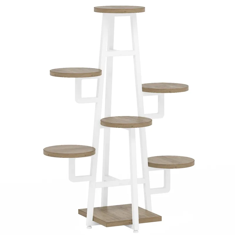 Tribesigns Plant Stands|Plant Stands*Plant Stand, 7 Tier Plant Pots Holder Rack Flower Stand Shelf
