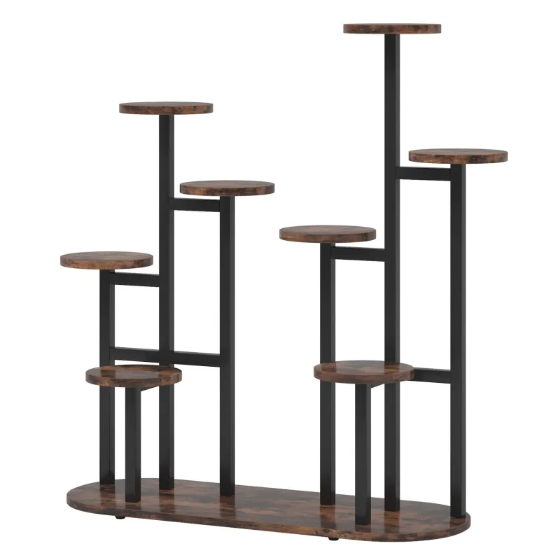 Tribesigns Plant Stands|Plant Stands*Plant Stand, Multi-Tiered 11 Potted Plant Shelf Flower Stands