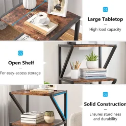 Tribesigns Printer Stands|Printer Stands*Printer Stand, 3-Tier Rolling Printer Cart Under Desk Storage Shelf