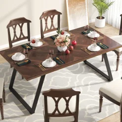 Tribesigns Dining Tables*Rectangle Dining Table, 63
